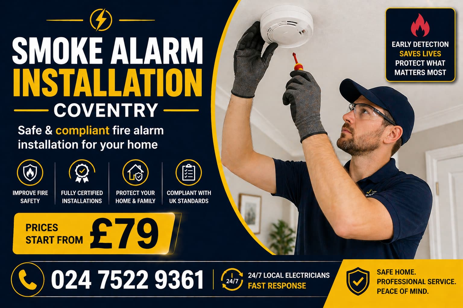 Smoke Alarm Installation Coventry
